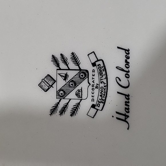 VINTAGE Delano Studios Dennis Puleston Trinket Dish 1960 Rough Grouse - Picture 4 of 4